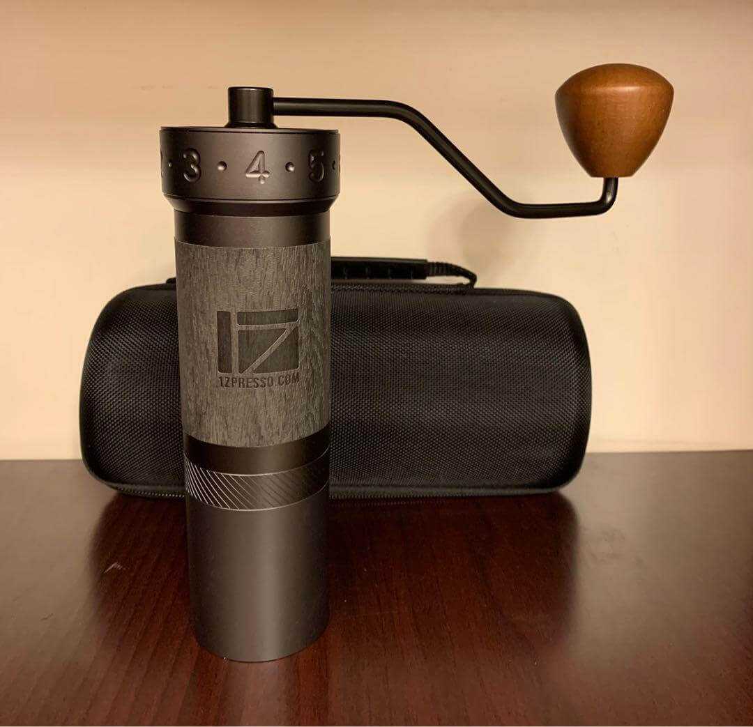 1Zpresso 手搖磨豆機 K Pro 曜黑版 不鏽鋼七芯大刀盤 Coffee Grinder Manual Kpro - Quality Life Coffee