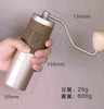 1Zpresso 手搖磨豆機 KS 啡皮 不鏽鋼48mm大刀盤 Coffee Grinder Manual KS - Quality Life Coffee