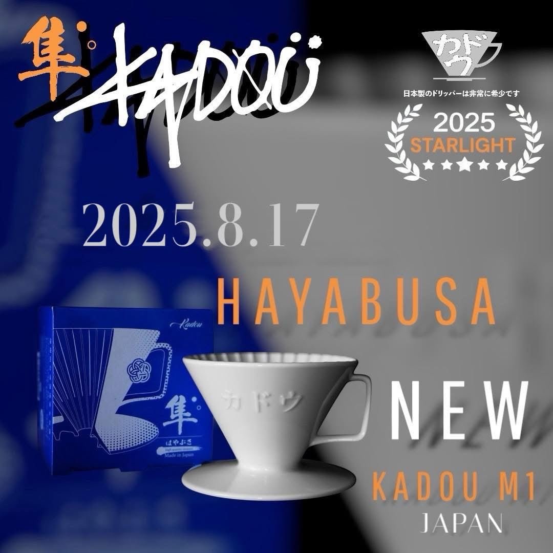 日本製 星芒濾杯「極」M1濾杯 錐形陶瓷濾杯 Kadou & Hasami波佐見燒