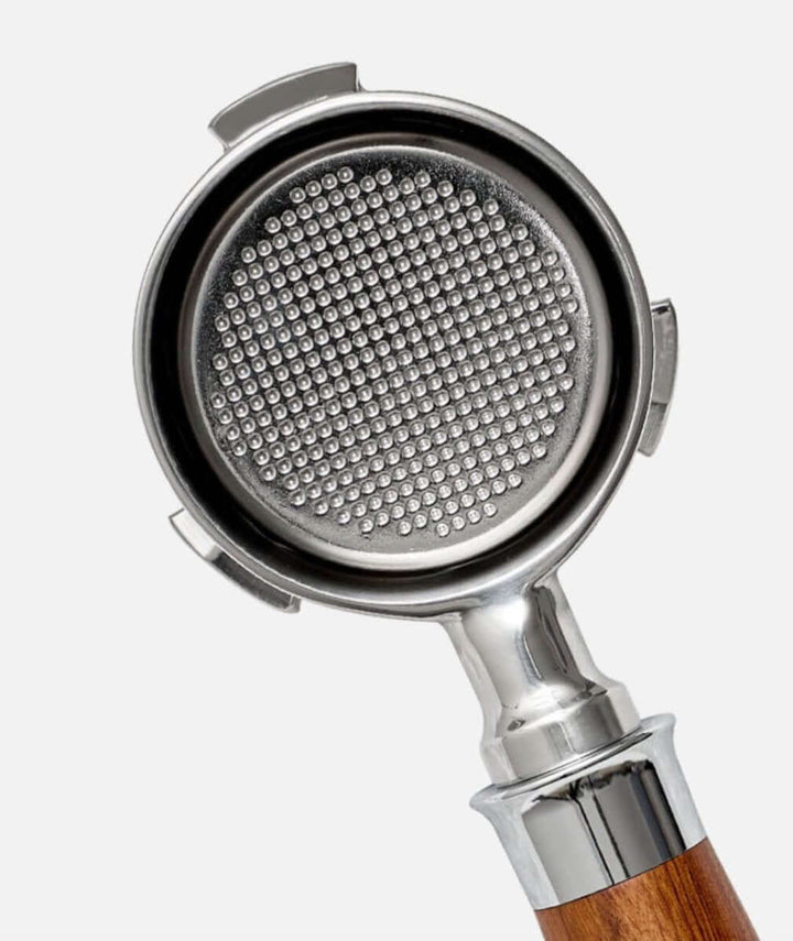 Quality Life Coffee 店內精選 - 51mm Delonghi 咖啡機無底手柄 不銹鋼 51mm Portafilter 咖啡手沖器材