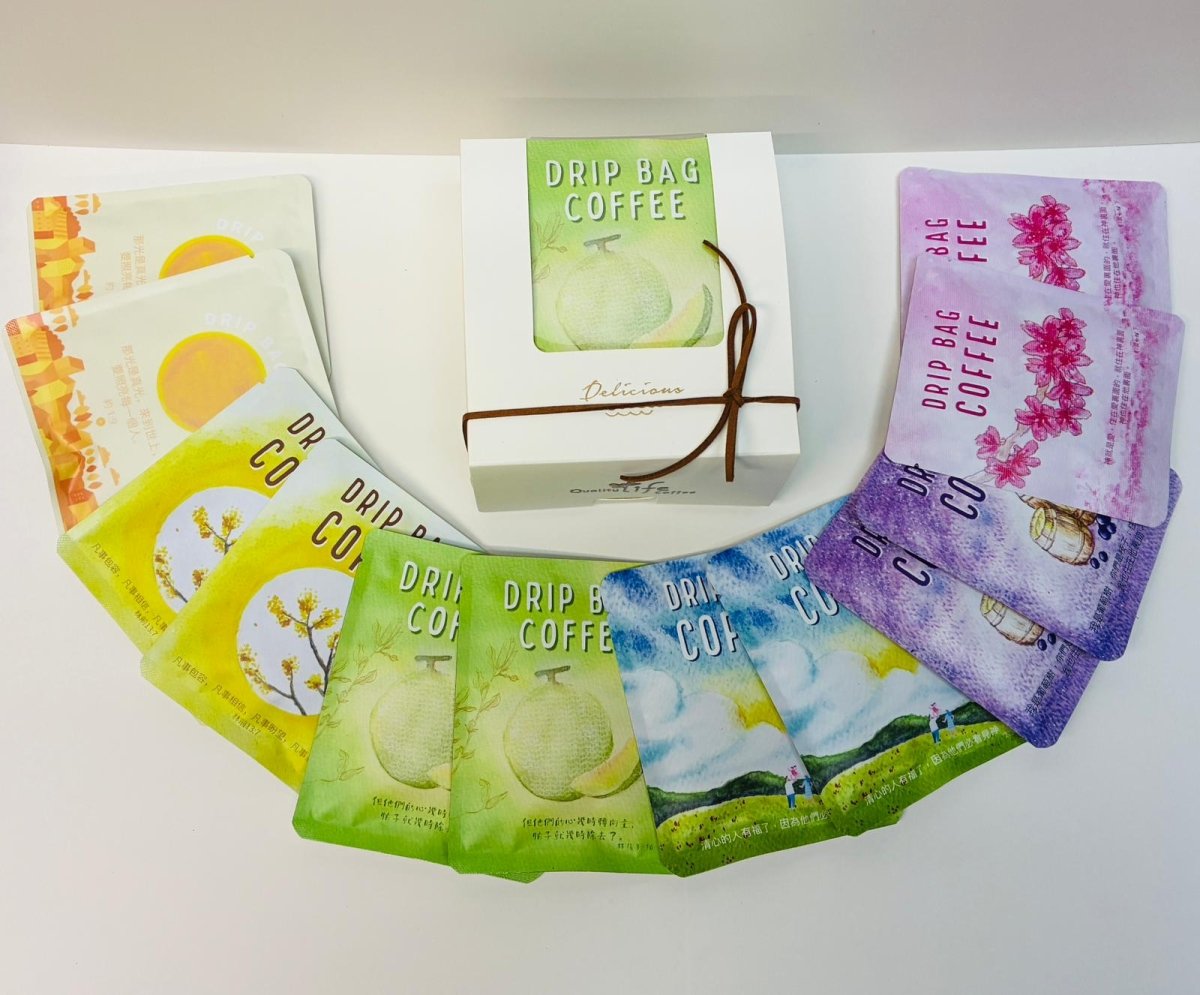 6 款口味 掛耳咖啡盒裝 12包 Coffee Dripbag Box 2 bags x 6 flavour - Quality Life Coffee