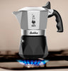 Bialetti - 全新 Brikka 雙閥摩卡壺，Moka Pot，咖啡機，2杯/4 杯，鋁製、黑色 - Quality Life Coffee