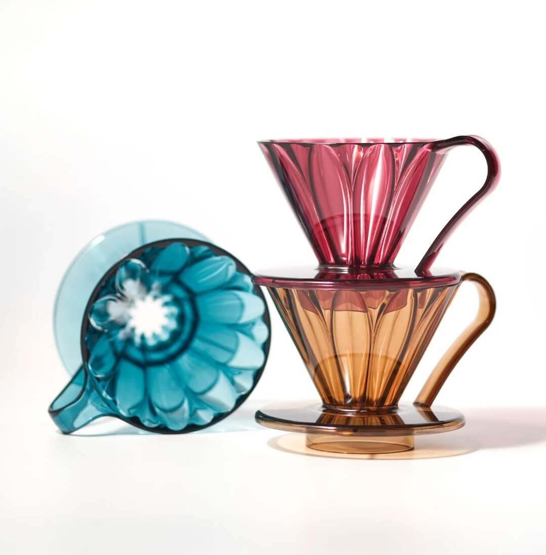 CAFEC Flower Dripper Tritan 01 花瓣濾杯 - Quality Life Coffee