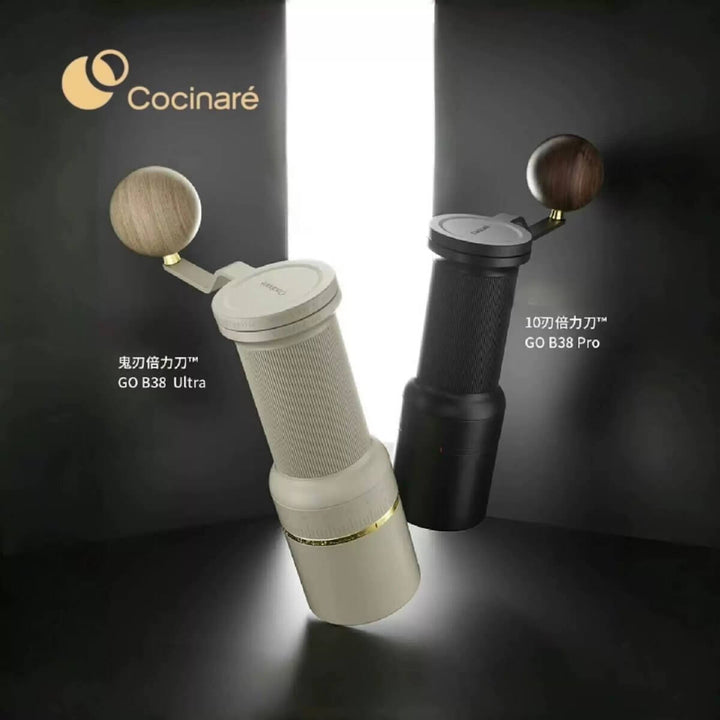 Cocinare ESSENCE GO B38 Hand Grinder – 38 mm Conical Burrs