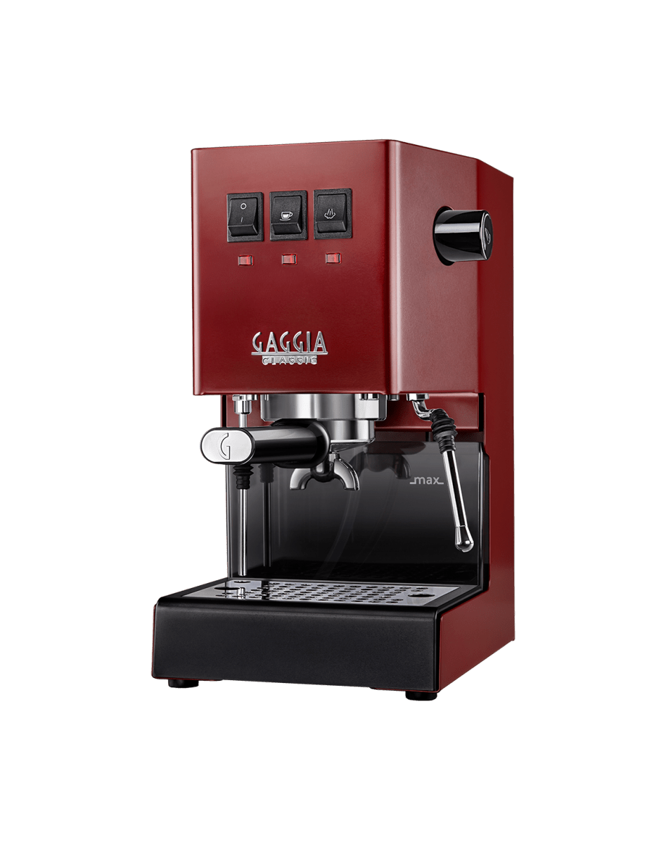 Gaggia Classic E24 意式咖啡機 Red Color - Quality Life Coffee