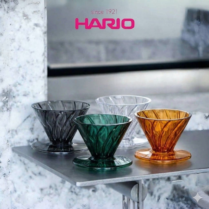 Quality Life Coffee 店內精選 - HARIO Alpha Tritan Dripper Alpha濾杯 阿爾法濾杯 透黑 咖啡手沖器材