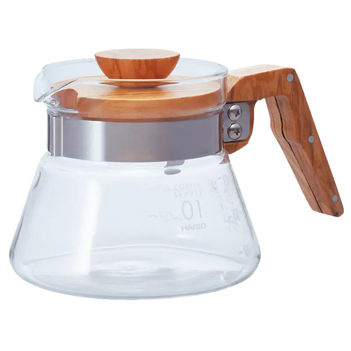 HARIO Olive Wood Coffee Server – 400 / 600 ml