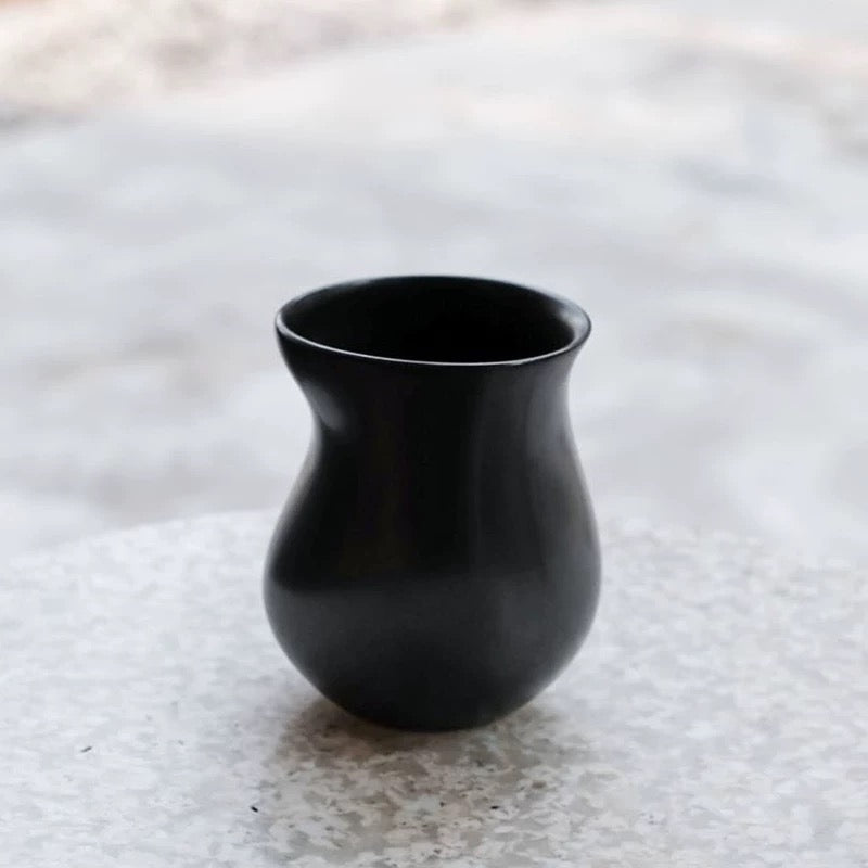 Hario Curve Tasting Cup 感官品飲杯 黑色｜雙側設計體驗咖啡溫度層次｜咖啡控必備評鑑杯