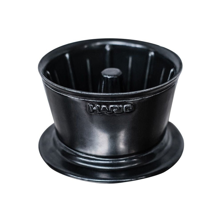 HARIO × Tri-Up 02 FLOW flat-bottom dripper, Old Rock Clay edition (FDCR-02-B)