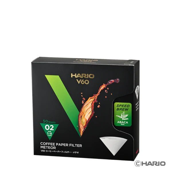 Hario V60 流星濾紙 | 極速萃取專業手沖咖啡濾紙 | 01/02號 50片裝 | 日本製造