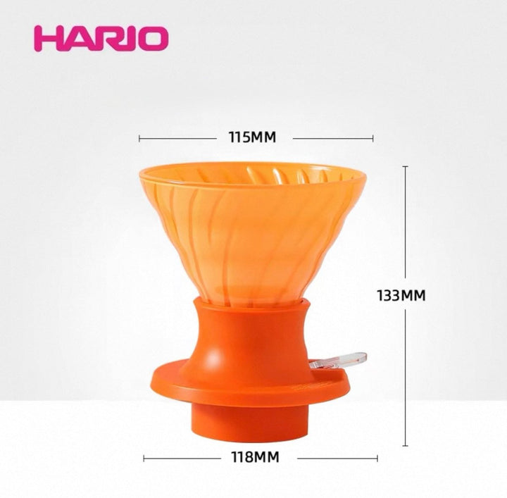 HARIO V60 Macaron glass Switch dripper, immersion and pour-over