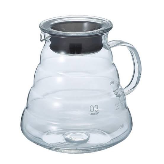 HARIO V60 Glass Coffee Server – 360 ml or 600 ml