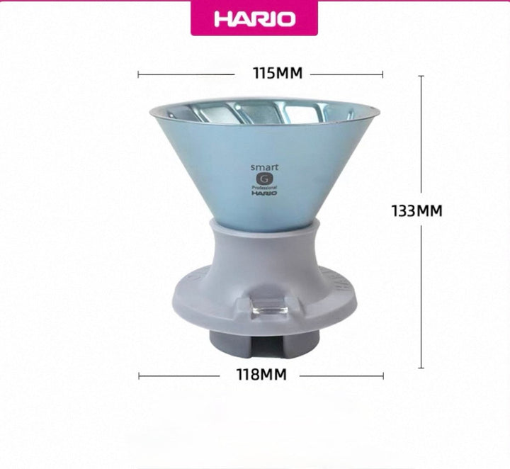 HARIO Smart G Double-Wall Titanium Switch Dripper 02 – V60 / Ran