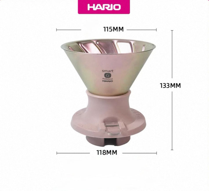 HARIO Smart G Double-Wall Titanium Switch Dripper 02 – V60 / Ran