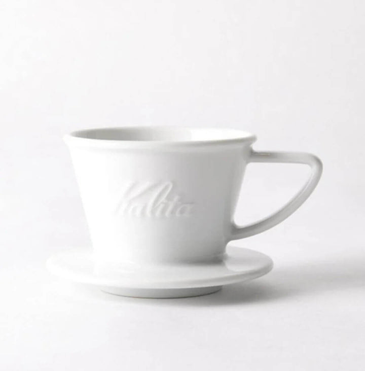 Quality Life Coffee 店內精選 - 【日本】Kalita Hasami 155 波佐見燒陶瓷三孔濾杯 咖啡手沖器材
