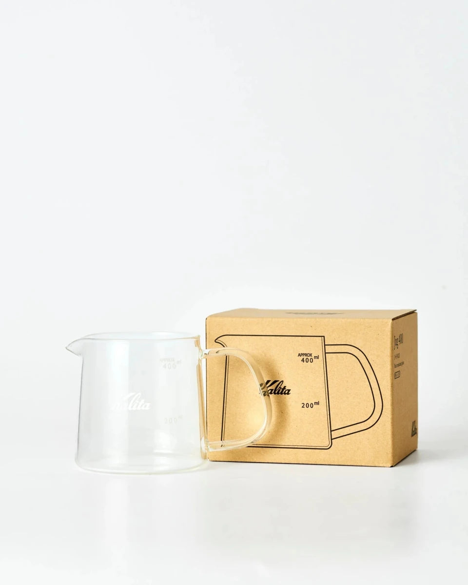 Kalita 耐熱玻璃分享壺 400ml｜日本設計、實用美學 – Quality Life Coffee