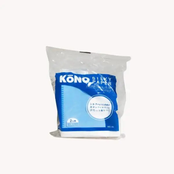 Quality Life Coffee 店內精選 - KONO Silky Coffee Filter Paper 2人份 100pc 咖啡手沖器材