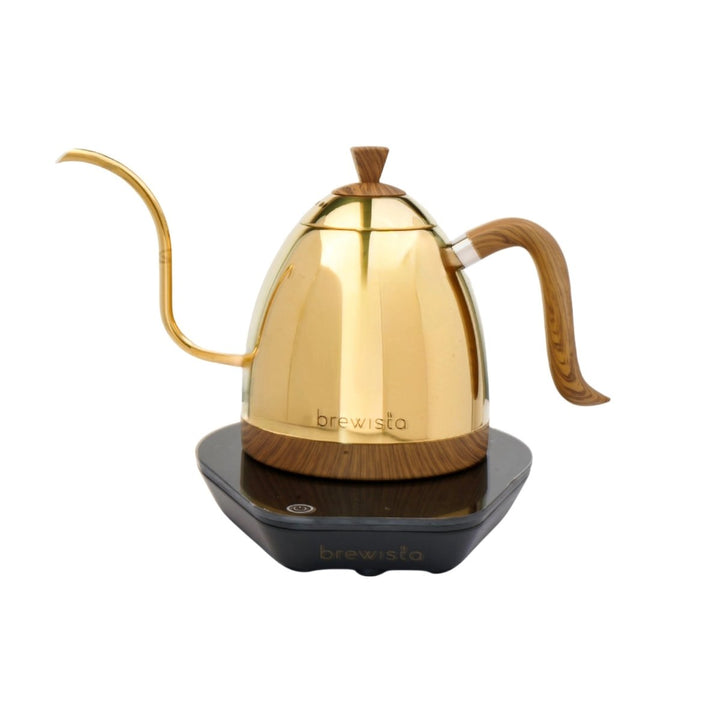 最新Pro版 限量香檳金 Brewista Artisan 溫控壺 600ml 手沖咖啡控溫壺 Brewista 手沖壺 Pro Coffee Kettle - Quality Life Coffee