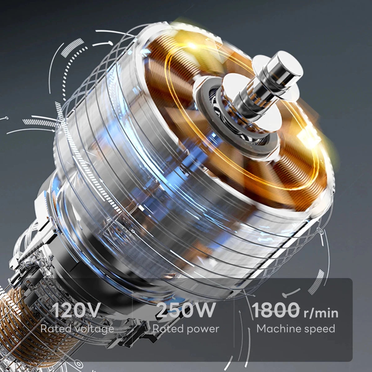 STARSEEKER E64 Electric Coffee Grinder | 64mm Titanium Flat Burr