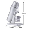 STARSEEKER EDGE Plus 電動磨豆機（黑/銀）｜63mm八角錐刀盤｜0.01mm無段微調・約60檔｜低速靜音｜家用/商用精品咖啡首選｜香港行貨
