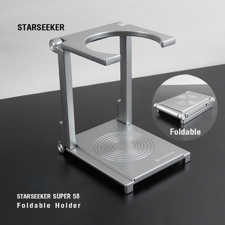 Starseeker Super58 Upgrade Set with Wooden Portafilter & Folding Stand