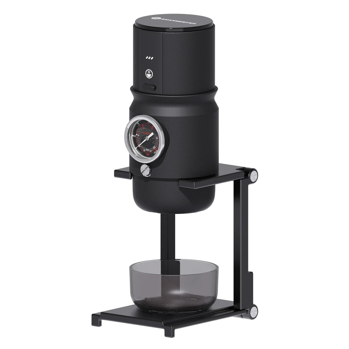 STARSEEKER Super58 便攜式專業意式咖啡機｜USB-C快充｜58mm粉碗｜視覺壓力計｜18-20g容量｜咖啡玩家首選