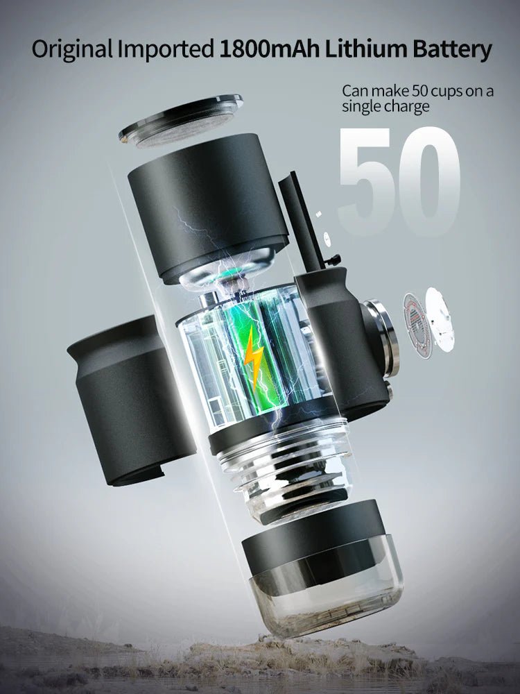 STARSEEKER Super58 便攜式專業意式咖啡機｜USB-C快充｜58mm粉碗｜視覺壓力計｜18-20g容量｜咖啡玩家首選