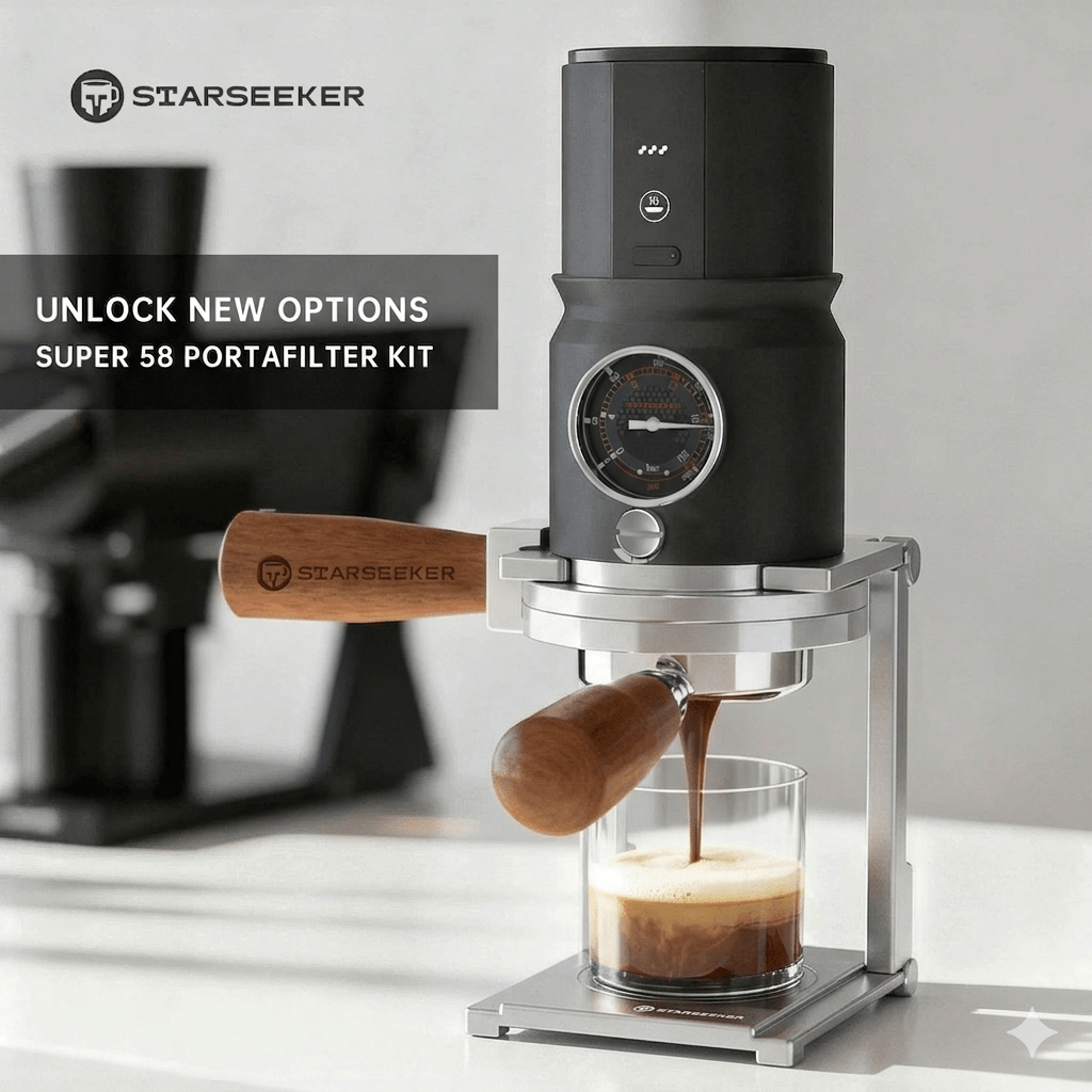 便攜式意式咖啡機 USB-C 快充｜STARSEEKER Super58 – Quality Life Coffee