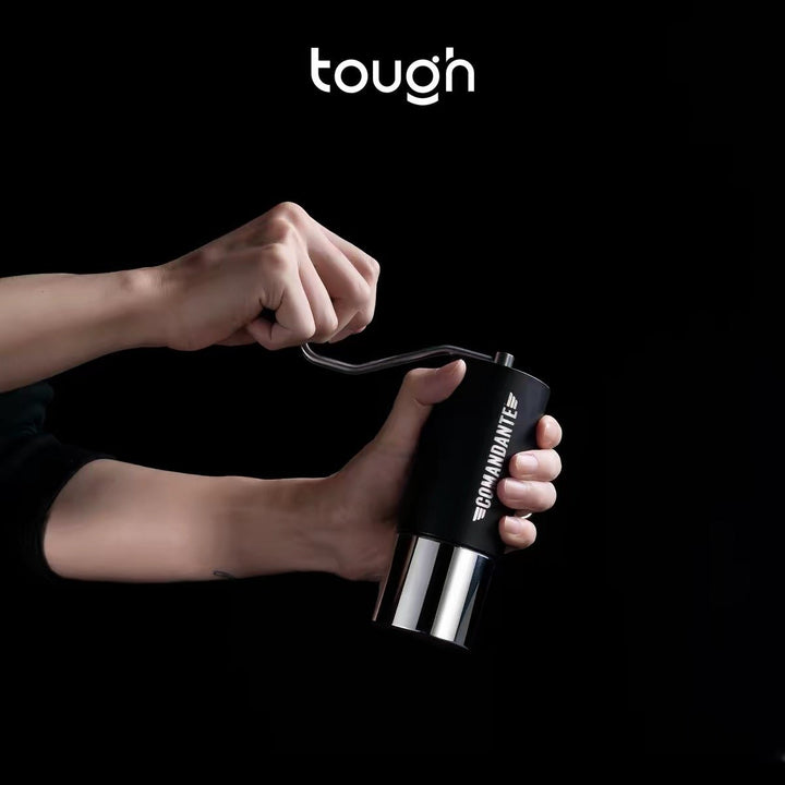 TOUGH Stainless Steel Knob & Dosing Cup for Comandante C40
