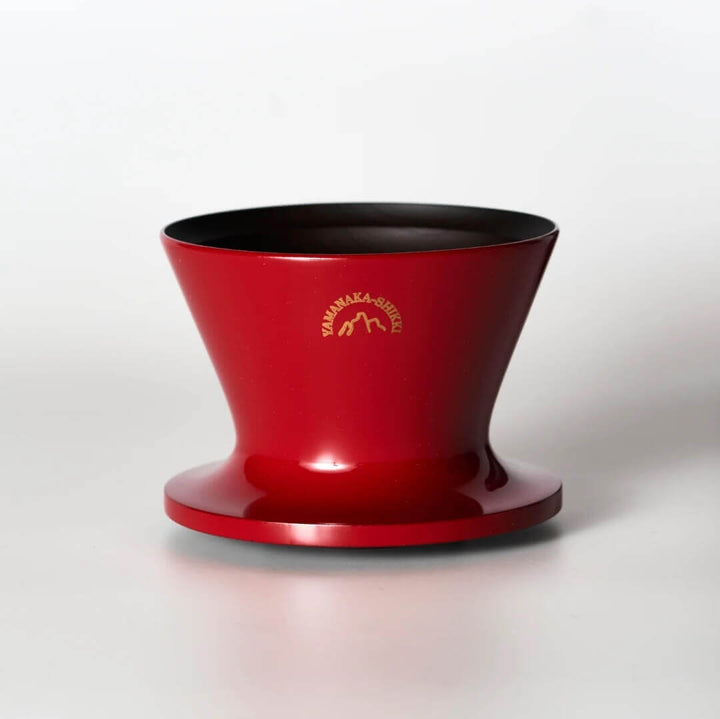 Quality Life Coffee 店內精選 - 日本手工制木濾杯 Yasukiyo Wooden Dripper - URUSHI 咖啡手沖器材