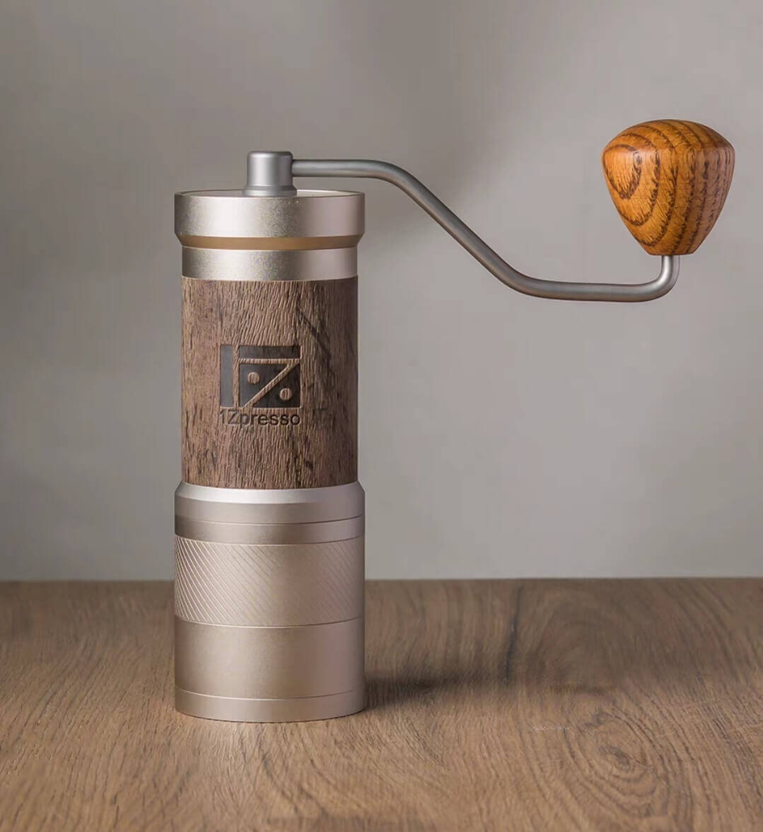 1Zpresso JEPLUS 手搖磨豆機 Je Plus 不鏽鋼意式大刀盤 Coffee Grinder Manual JE-Plus - Quality Life Coffee