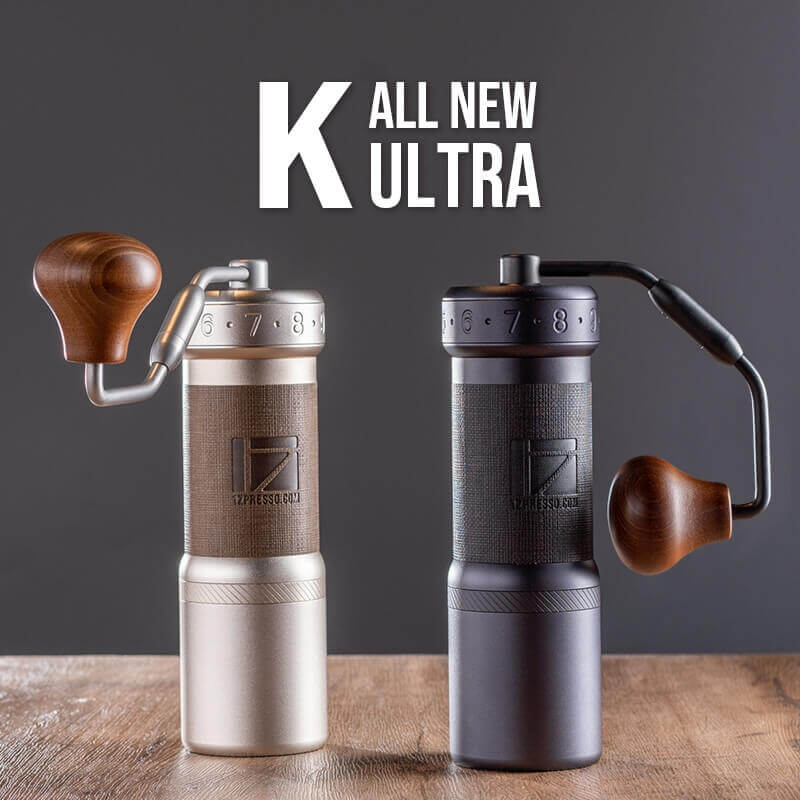 1Zpresso K-Ultra 手搖磨豆機 K Ultra 不鏽鋼七芯大刀盤 Coffee Grinder Manual KUltra - Quality Life Coffee