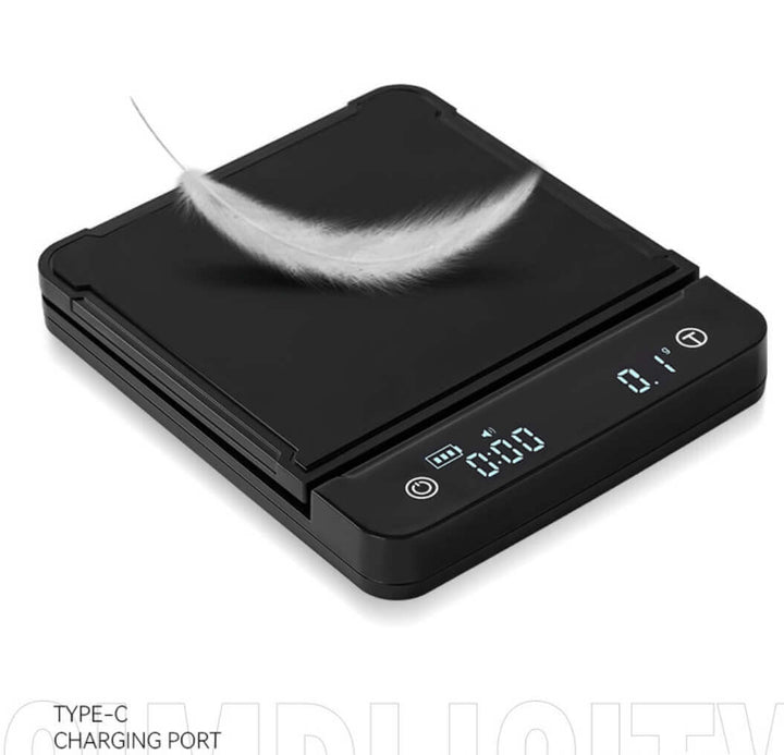 Quality Life Coffee 店內精選 - 充電防水咖啡電子磅  廚房秤 3kg/ 0.1g Coffer scale Kitchen Scale 咖啡手沖器材