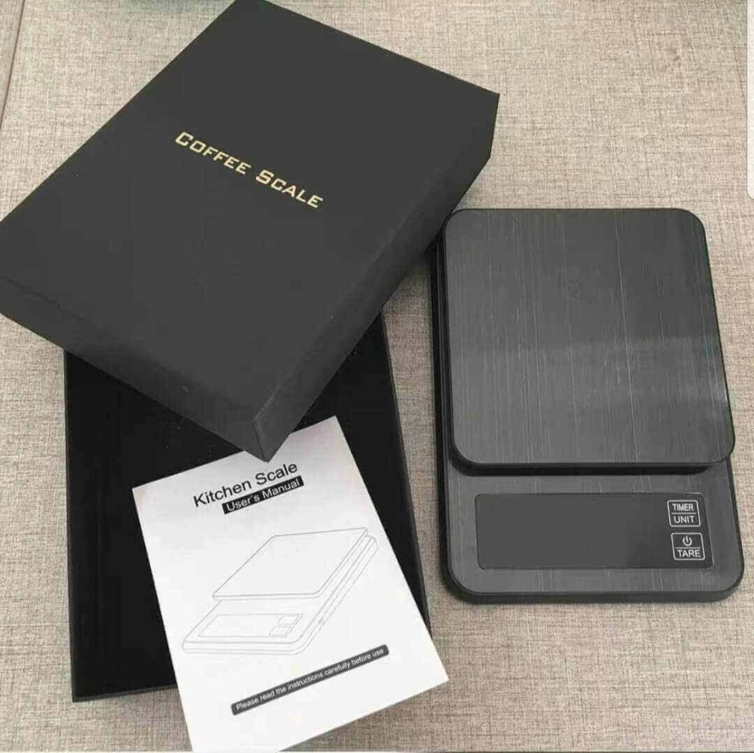 咖啡專用計時電子磅 (5kg, 0.1g)/ Electronic scale with timer - Quality Life Coffee