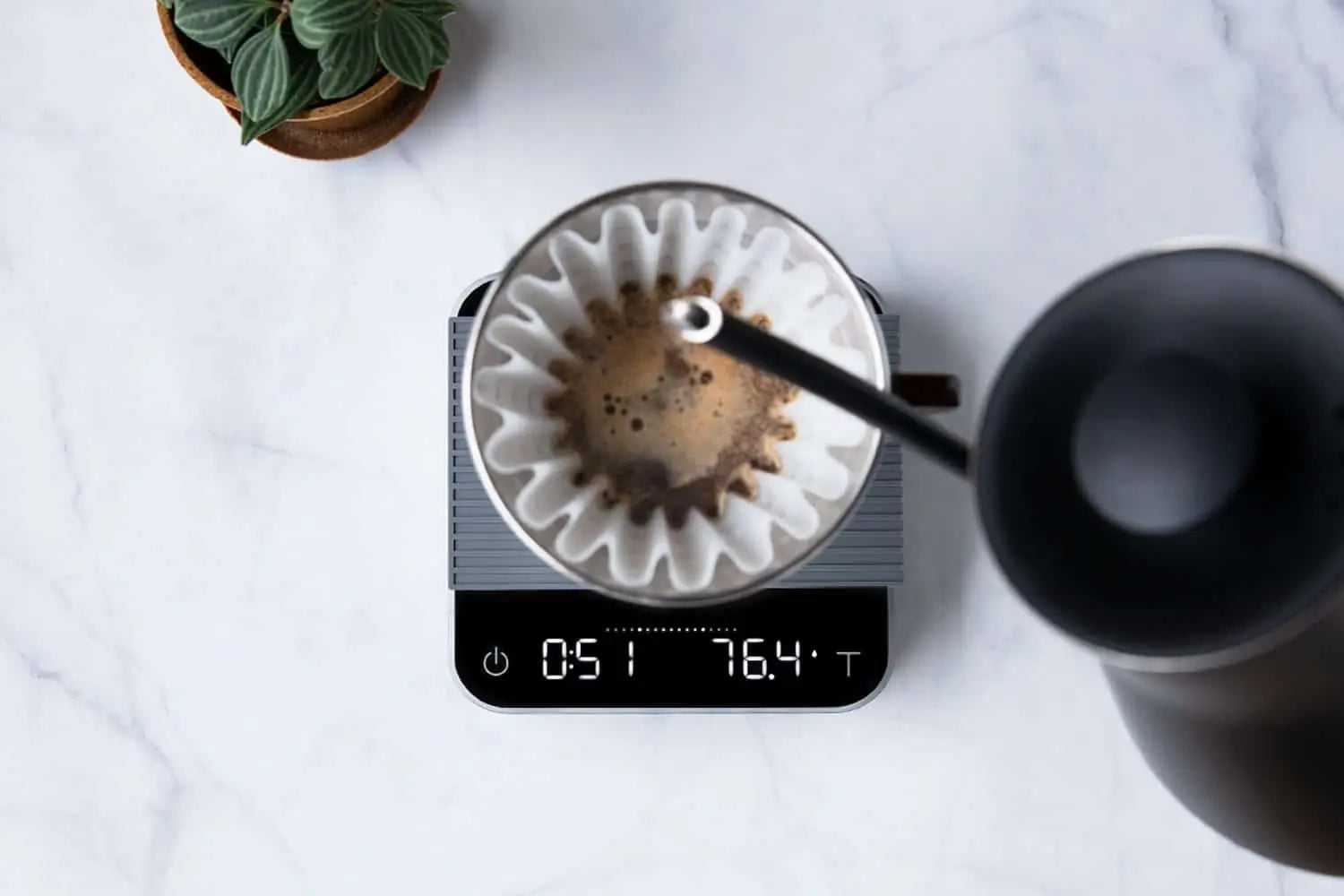 Acaia Lunar 2021 Edition 黑色 智慧型電子秤 咖啡秤 Coffee Scale - Quality Life Coffee