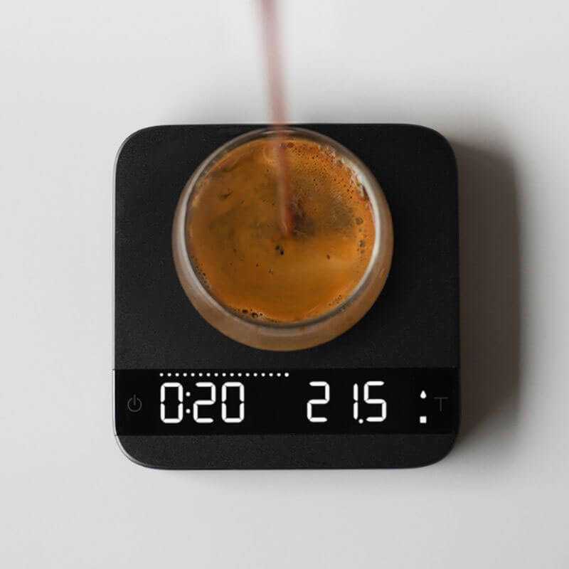 Acaia Lunar 2021 Edition 黑色 智慧型電子秤 咖啡秤 Coffee Scale - Quality Life Coffee