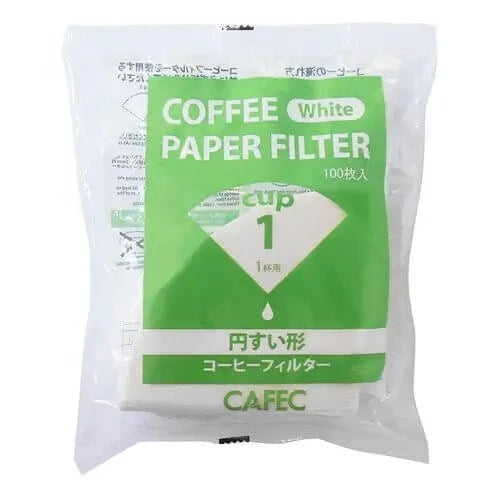 CafeC 三洋 咖啡濾紙 01 02漂白 原木 Coffee Filter Paper Bleached & Original - Quality Life Coffee