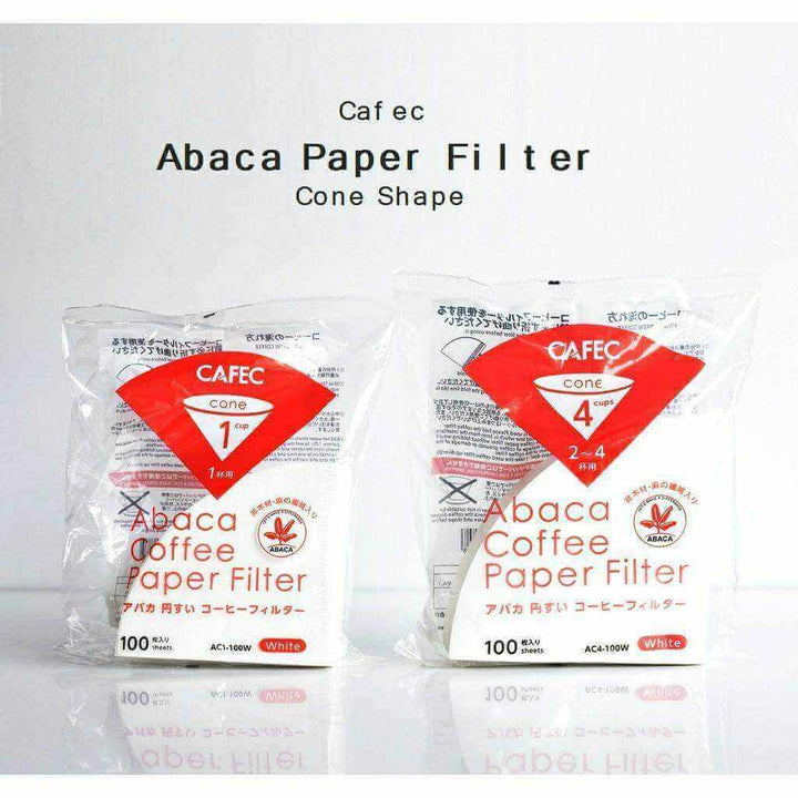 Quality Life Coffee 店內精選 - CafeC 三洋 手沖咖啡濾紙 麻濾紙 Coffee Filter Paper Abaca 01 (1-2人) 咖啡手沖器材