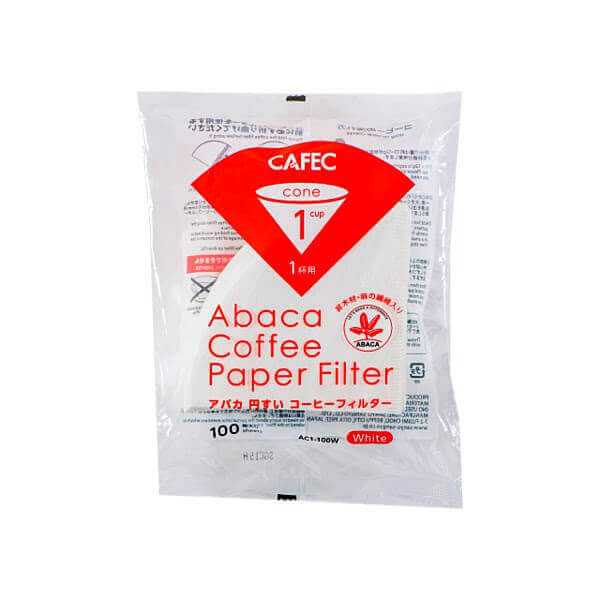 CafeC 三洋 手沖咖啡濾紙 麻濾紙 Coffee Filter Paper Abaca - Quality Life Coffee