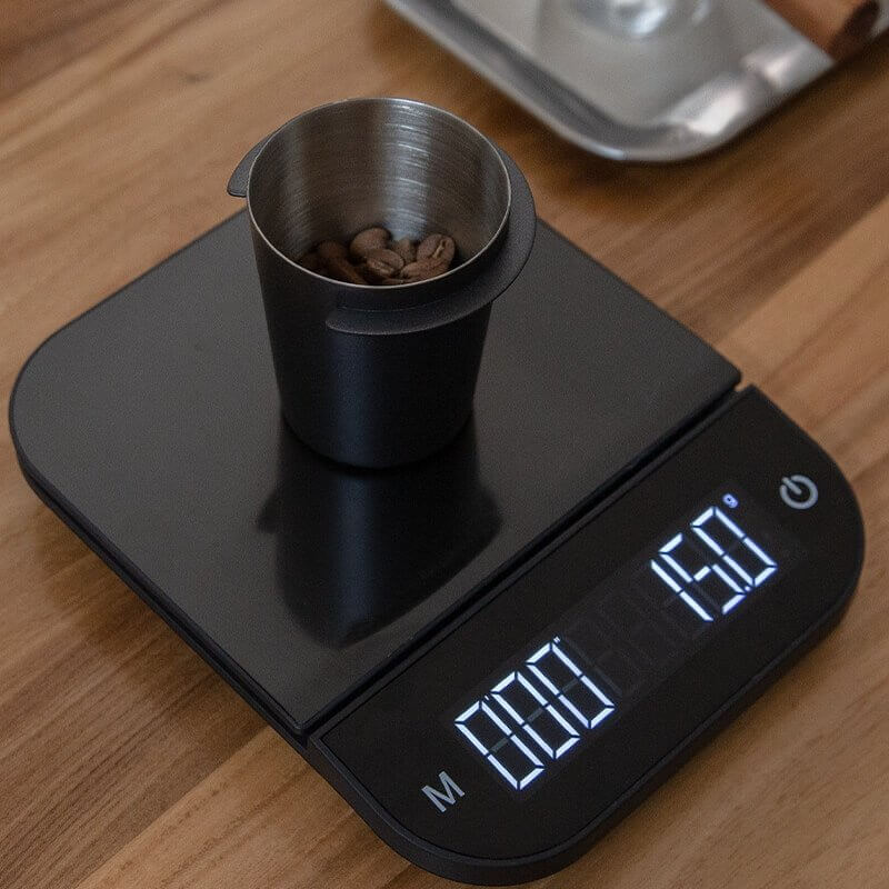 不銹鋼咖啡接粉杯 咖啡秤重杯 Coffee container - Quality Life Coffee
