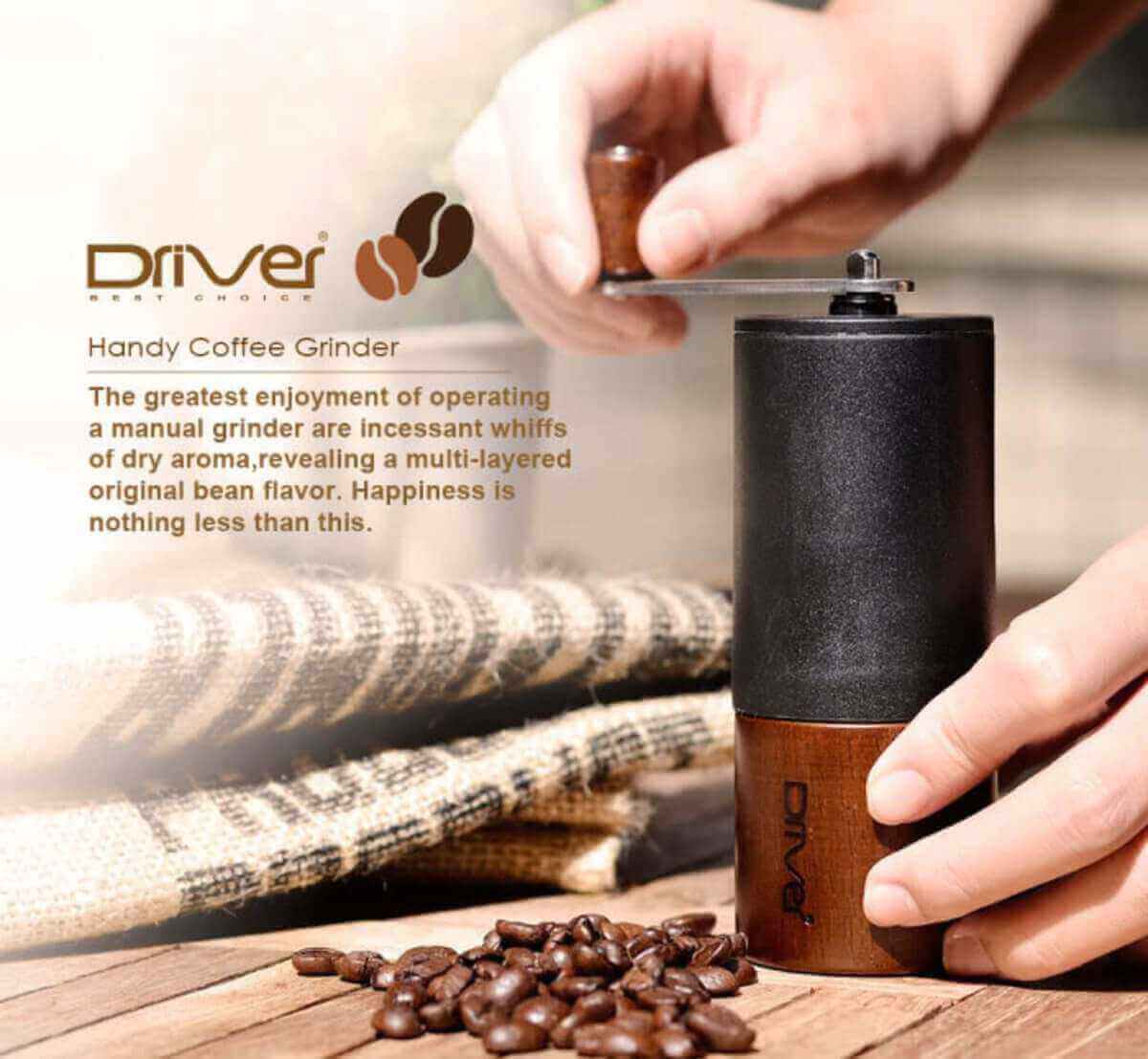 Driver 迷你磨豆機 Mini Coffee Grinder - Quality Life Coffee