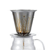將圖片載入圖庫檢視器 HARIO 世界冠軍粕谷哲監製 Tetsu Kasuya 雙層不鏽鋼濾杯(02號) KDD-02-HSV Stainless steel coffee dripper - Quality Life Coffee