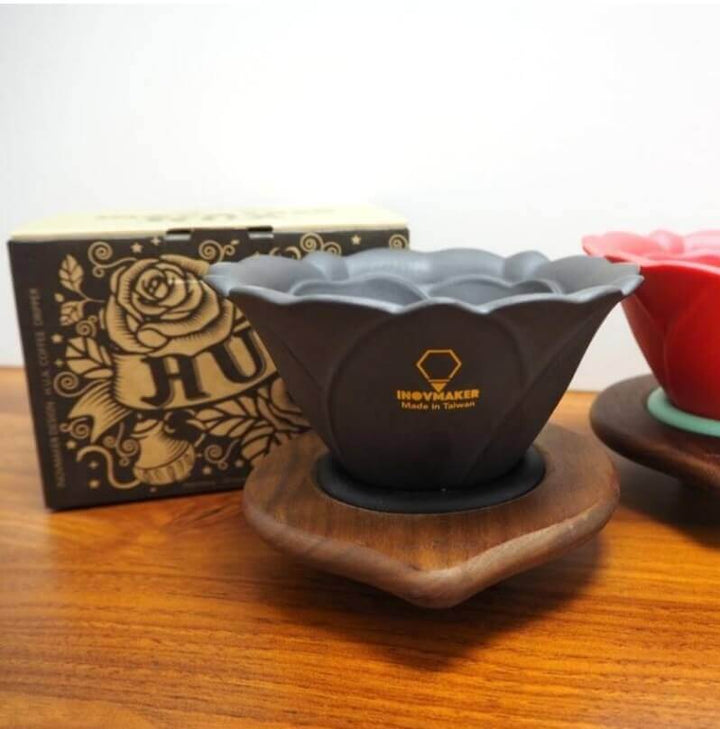 H.U.A. 玫瑰濾杯 V01 花朵濾杯 手沖 咖啡濾杯 hua Coffee dripper - Quality Life Coffee