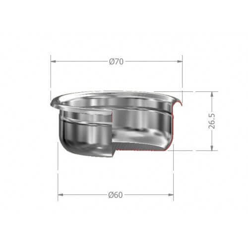 IMS FILTER B70 2T H26,5 M 雙份Basket 咖啡粉碗 - Quality Life Coffee