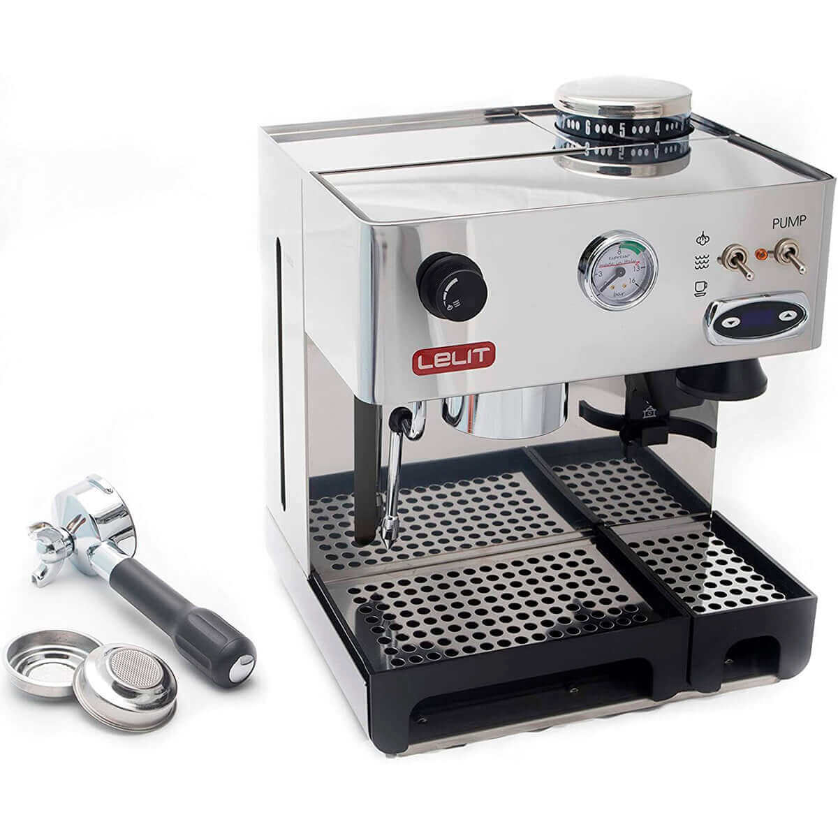 Lelit Anita  PL042TEMD  PID espresso machine with built in grinder 意大利咖啡機連磨豆