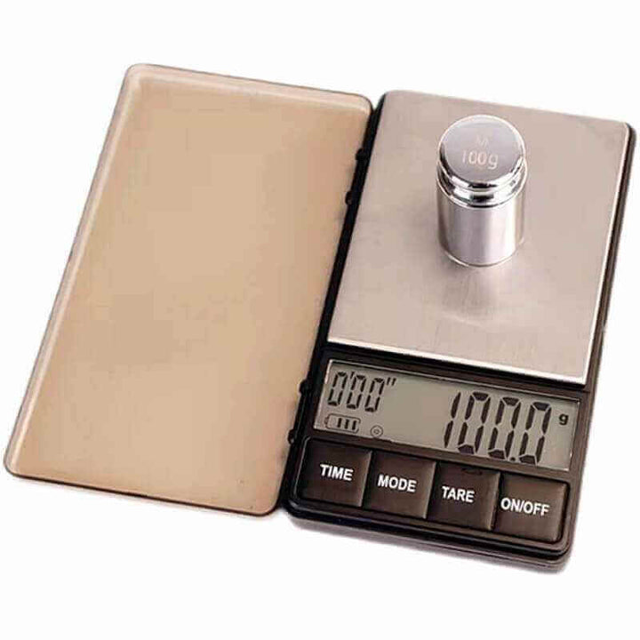Mini electronic coffee scale