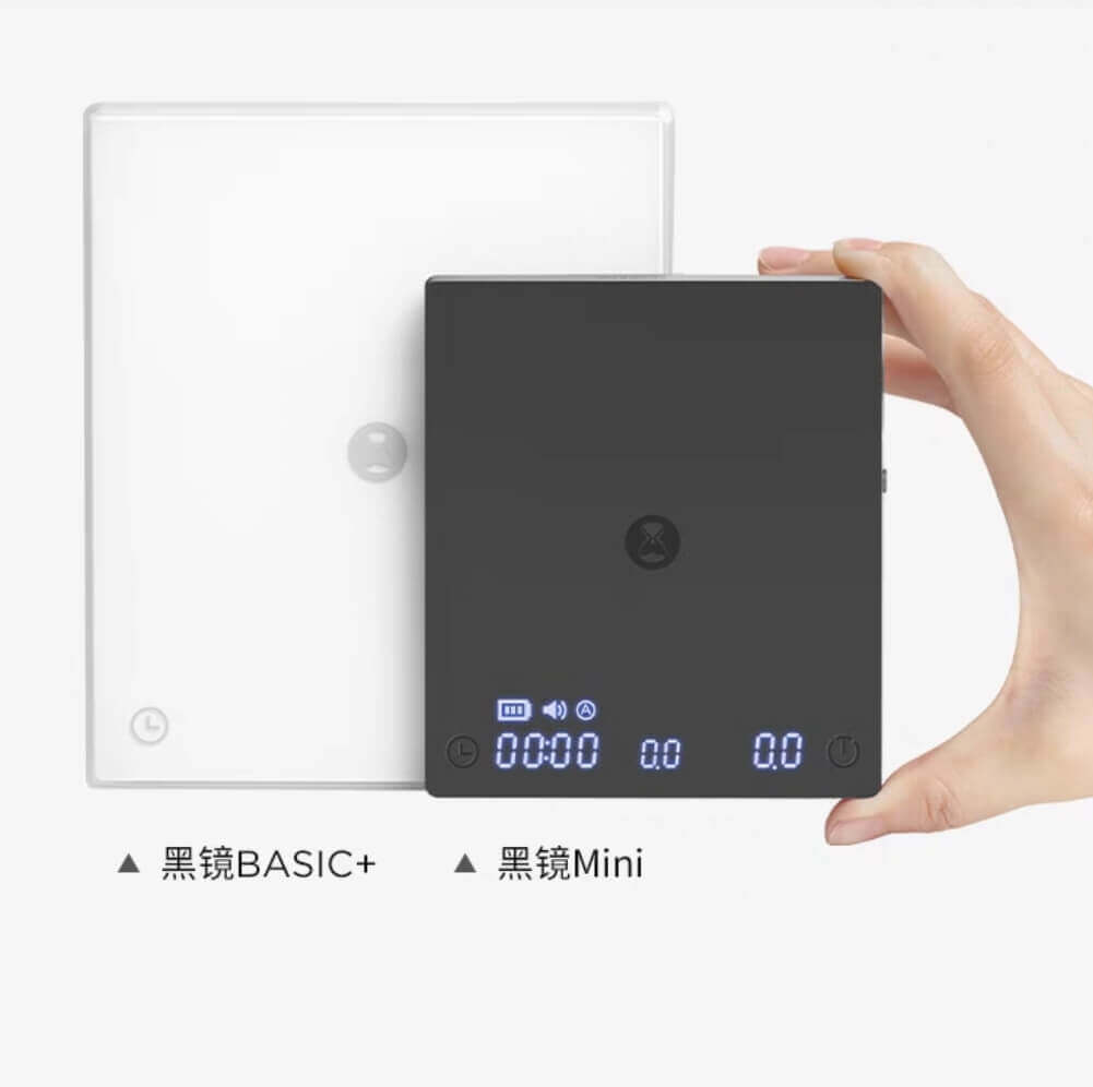 泰摩黑鏡Mini電子秤帶流速 咖啡手沖意式電子磅/ Timemore Mini Electronic Scale with timer - Quality Life Coffee