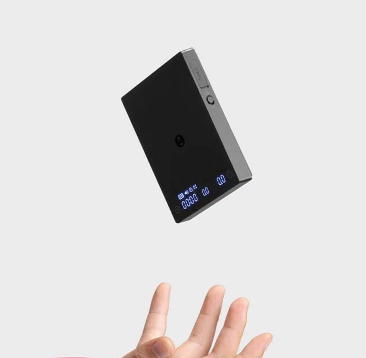 Quality Life Coffee 店內精選 - 泰摩黑鏡Mini電子秤帶流速 咖啡手沖意式電子磅/ Timemore Mini Electronic Scale with timer 黑 咖啡手沖器材