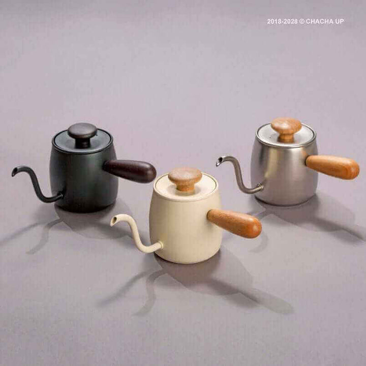 Quality Life Coffee 店內精選 - 日本製Miyacoffee手沖咖啡壺極細壺嘴/ Japanese coffee pouring kettle 黑 咖啡手沖器材