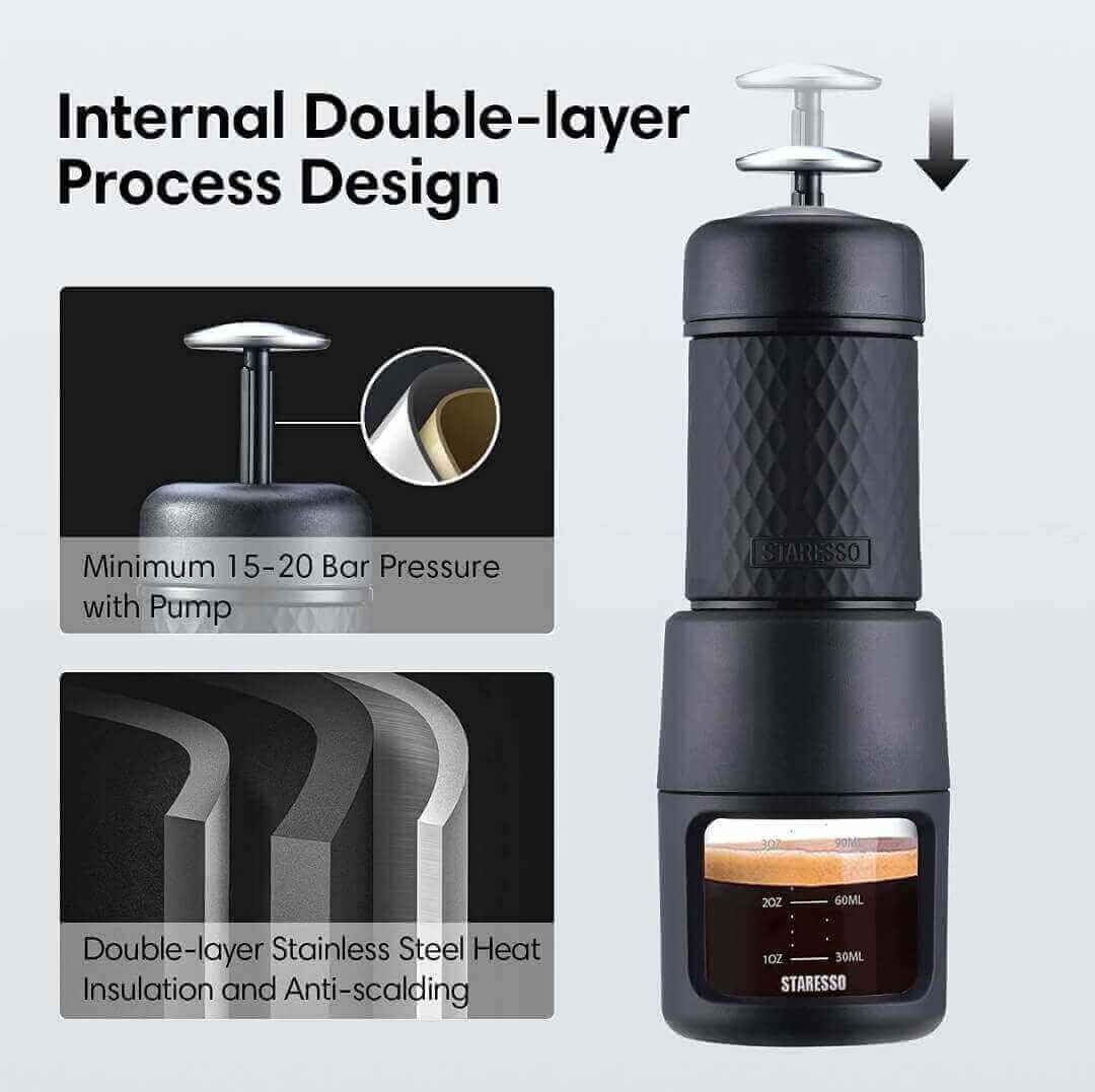 Staresso 手壓意式濃縮咖啡器/ Portable manual espresso machine - Quality Life Coffee